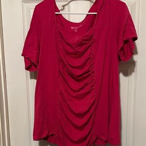 Roaman's Bold  pink Short Sleeve Tee